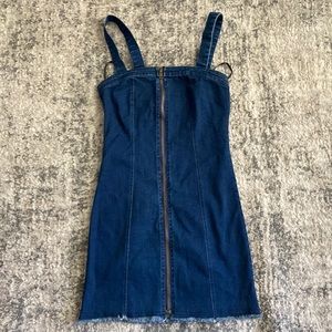 *MOVING SALE* Zippered denim dress